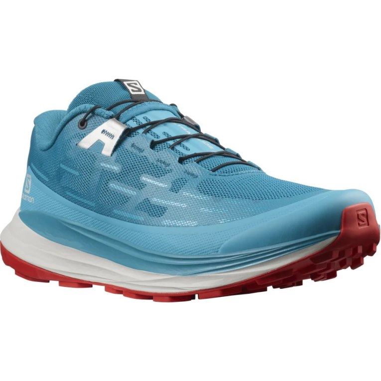 Turquoise Salomon Ultra Glide Men's Trail Running Shoes | IE CB2895